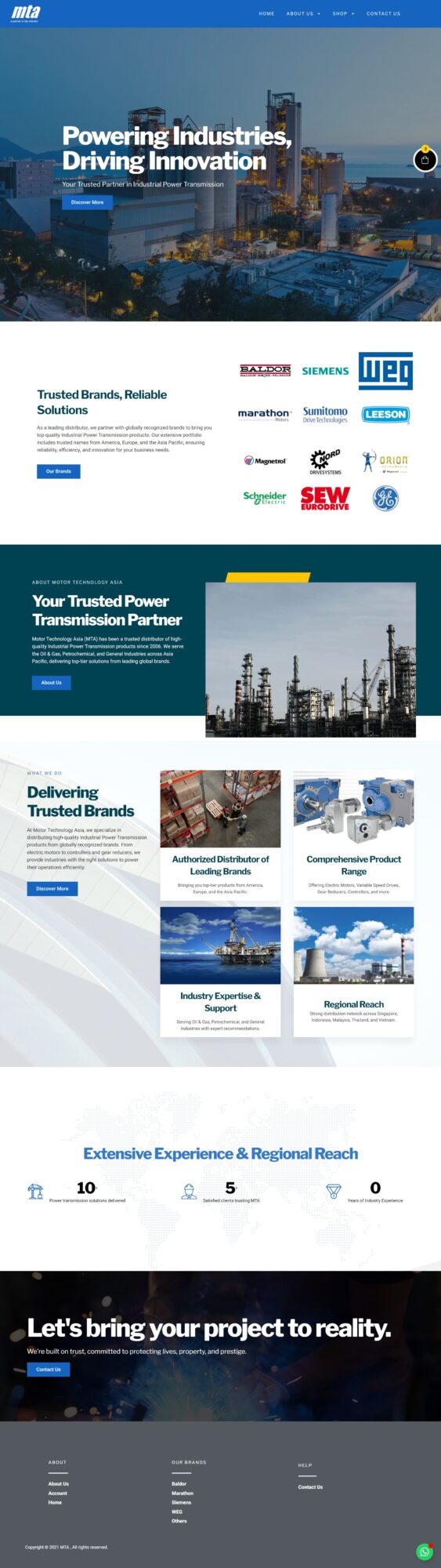 MTA web design